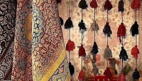 تصویر 2 از فرش ابریشمی ماشینی + تراکم بالا